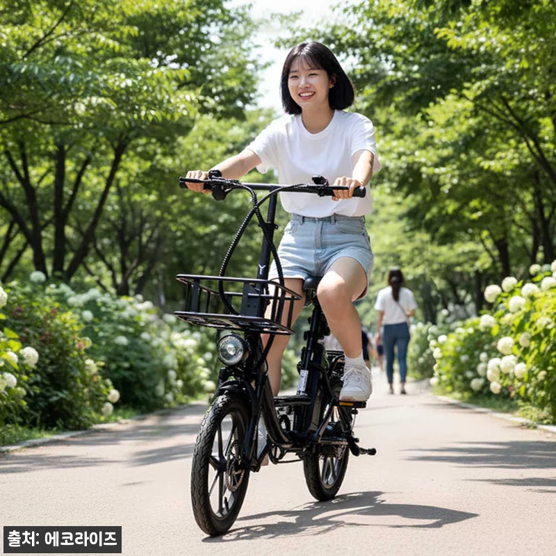 타이탄400 여성용 초경량 전기자전거 관련 이미지 2
