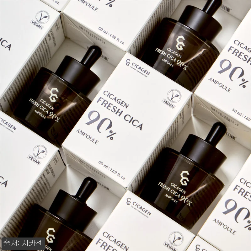 시카젠 프레시 시카 90% 앰플 50ml, 건조하고 예민한 날 찾게 되는 데일리 진정 앰플 후기 6 시카젠 프레시 시카 90% 앰플 50 관련 이미지 2