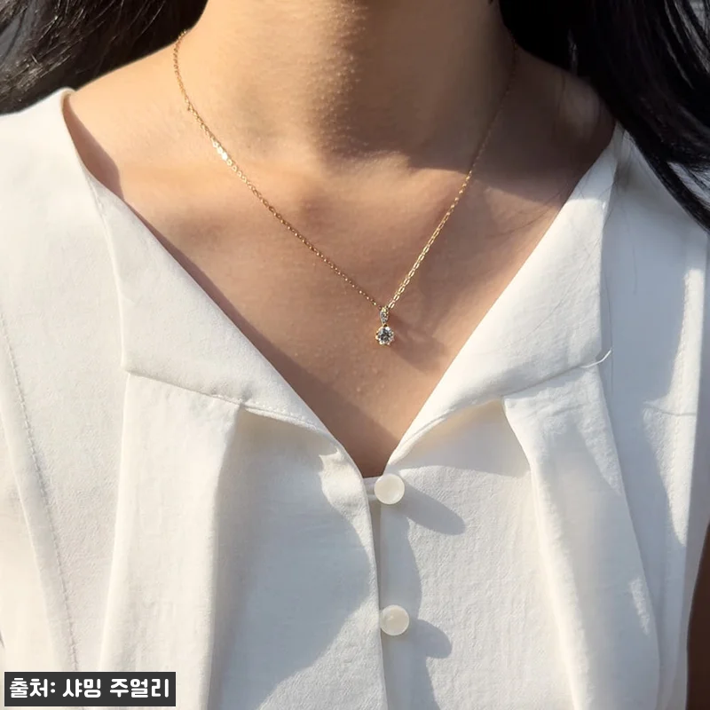 샤밍 주얼리 5부 랩다이아 목걸이, 관련 이미지 2