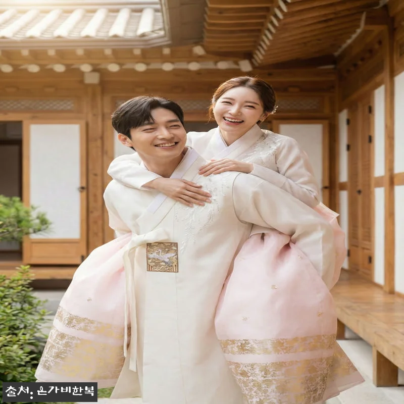 은가비한복 [반하다] 신랑신부 한복대 관련 이미지 2