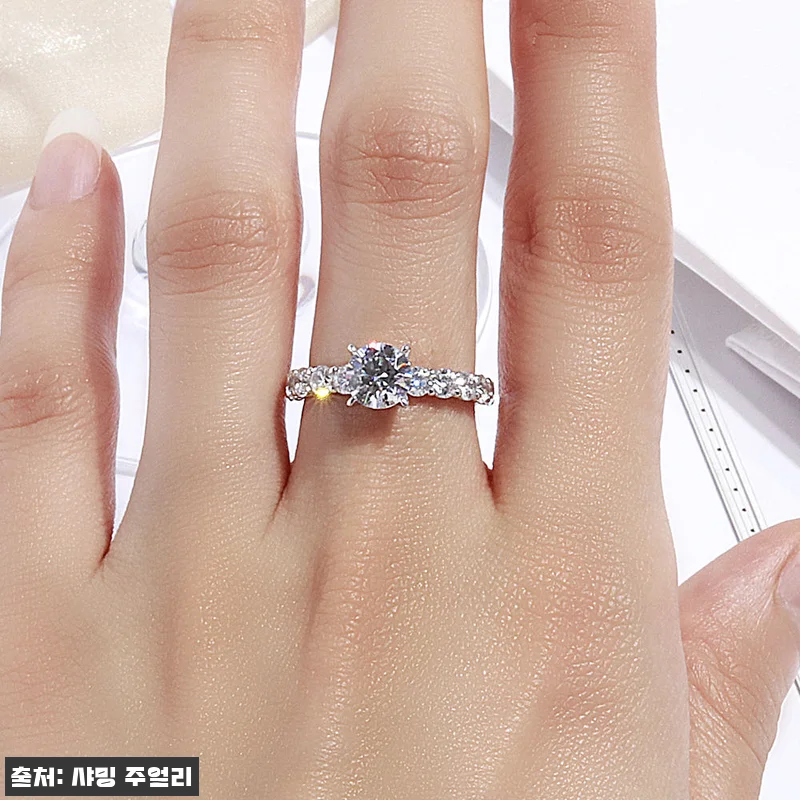 1캐럿 다이아 반지 GIA 랩 4프롱 관련 이미지 3