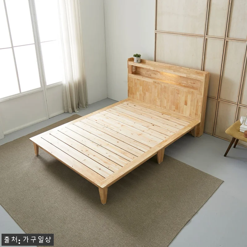 파라곤 평상형 LED 원목 침대 프레임 슈퍼싱글 내추럴, 침실 분위기 바꾸기 전 꼭 볼 구매 체크 후기 13 파라곤 평상형 LED 원목 침대 프레 관련 이미지 3