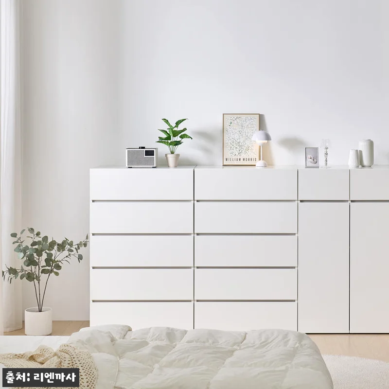 와이드형 조아 5단 서랍장 800 화이트 일반서랍, 깊은 수납 찾았다면 눈여겨볼 이슈템 13 와이드형 조아 5단 서랍장 800 화 관련 이미지 3