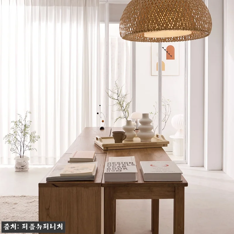 루어스 거실 공부 가족 책상 책상겸테 관련 이미지 4