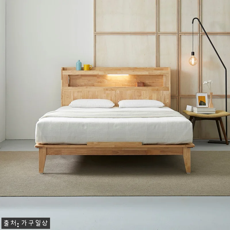 파라곤 평상형 LED 원목 침대 프레임 슈퍼싱글 내추럴, 침실 분위기 바꾸기 전 꼭 볼 구매 체크 후기 14 파라곤 평상형 LED 원목 침대 프레 관련 이미지 4