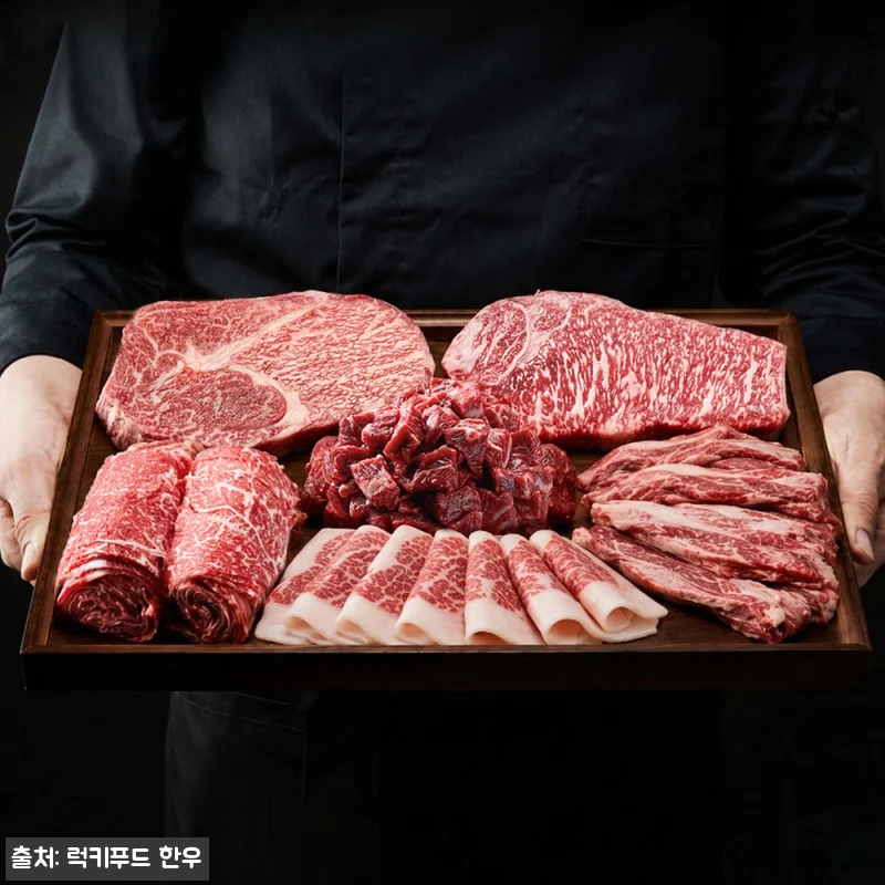 투뿔 한우 선물세트 설 명절 새우살 관련 이미지 4