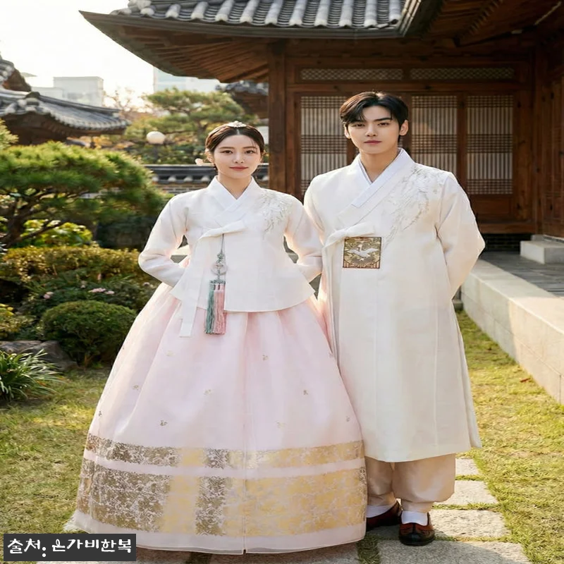 은가비한복 [반하다] 신랑신부 한복대 관련 이미지 4