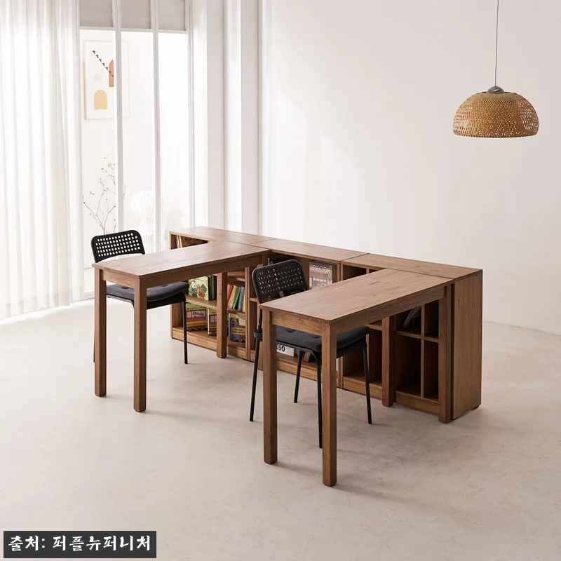루어스 거실 공부 가족 책상 책상겸테 관련 이미지 5