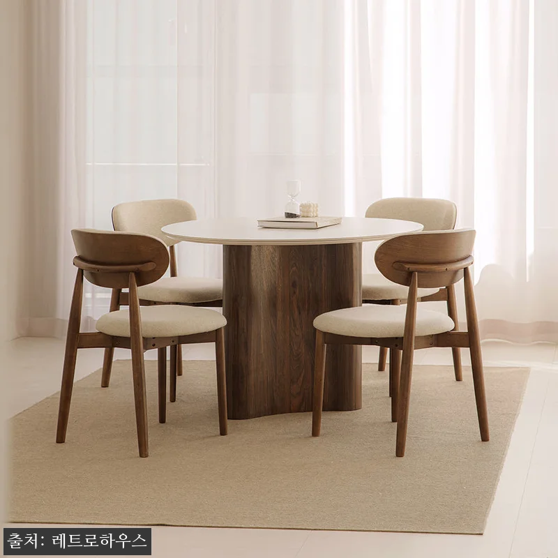 렌 포세린 세라믹 원형 식탁세트 11 관련 이미지 5