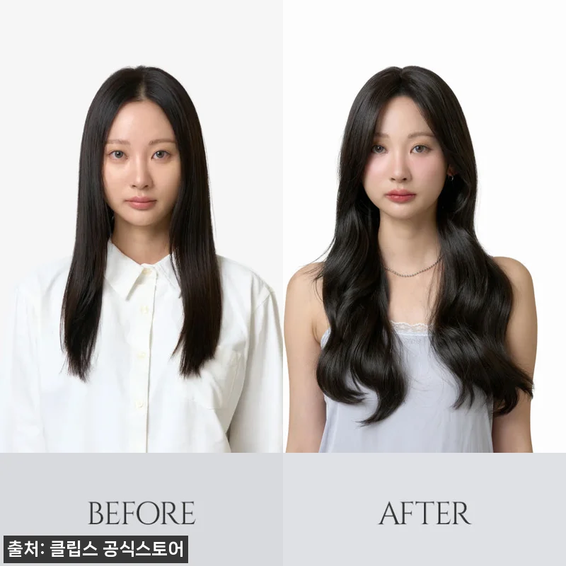 수제통가발 롱 긴머리 웨이브펌 자연스 관련 이미지 6