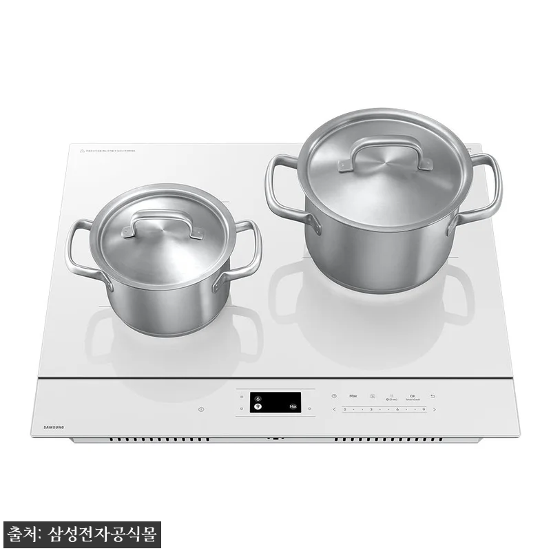 삼성전자 비스포크 CC80F63X1Z 화이트 인덕션 3구, 빌트인 교체 고민 끝낸 실속 이슈템 16 삼성전자 비스포크 CC80F63X1Z 관련 이미지 6