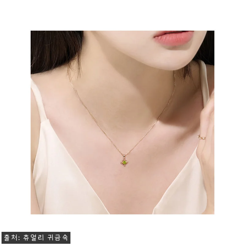 14K 18K 8월탄생석 페리도트 목 관련 이미지 7