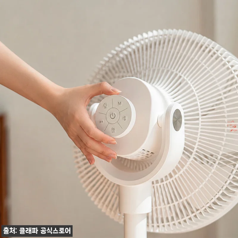 클래파 무선 선풍기 무소음 BLDC 관련 이미지 7