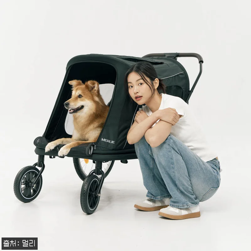 멀리 대형견유모차 MW8 블랙, 대형 관련 이미지 8