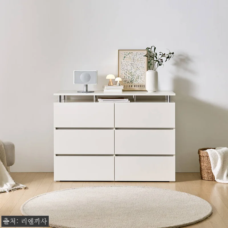 [와이드형] 마인 3단 서랍장 120 관련 이미지 8