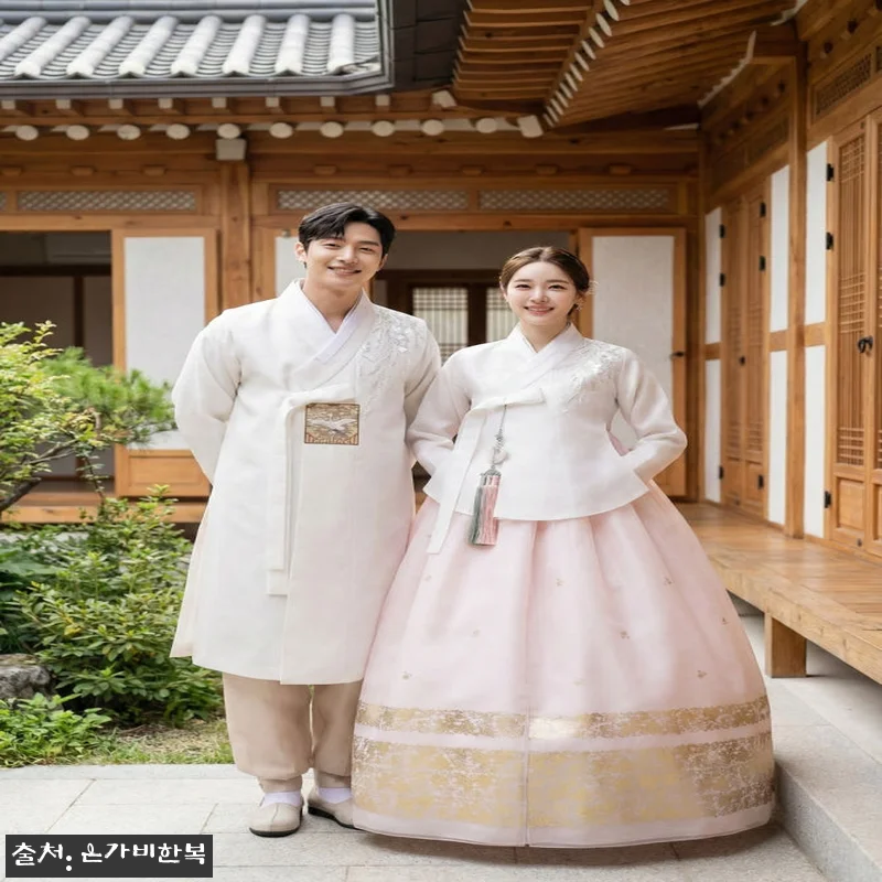 은가비한복 [반하다] 신랑신부 한복대 관련 이미지 9