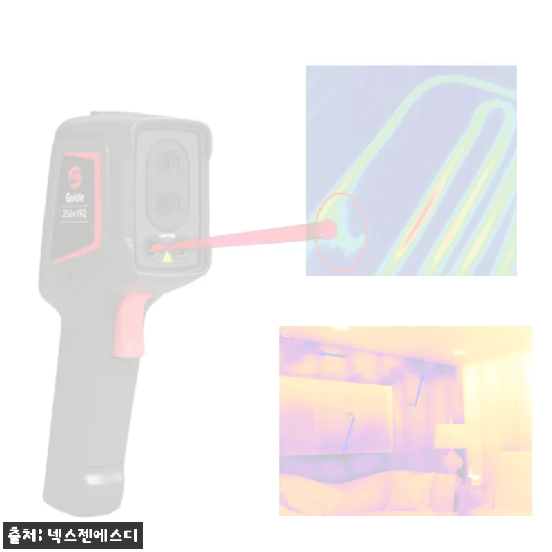NSIR E2 열화상카메라, 누수&middot;단열&middot;전기 설비 점검용으로 눈여겨볼 이슈템