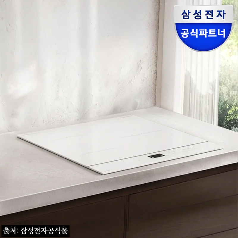 삼성전자 비스포크 CC80F63X1Z 화이트 인덕션 3구, 빌트인 교체 고민 끝낸 실속 이슈템