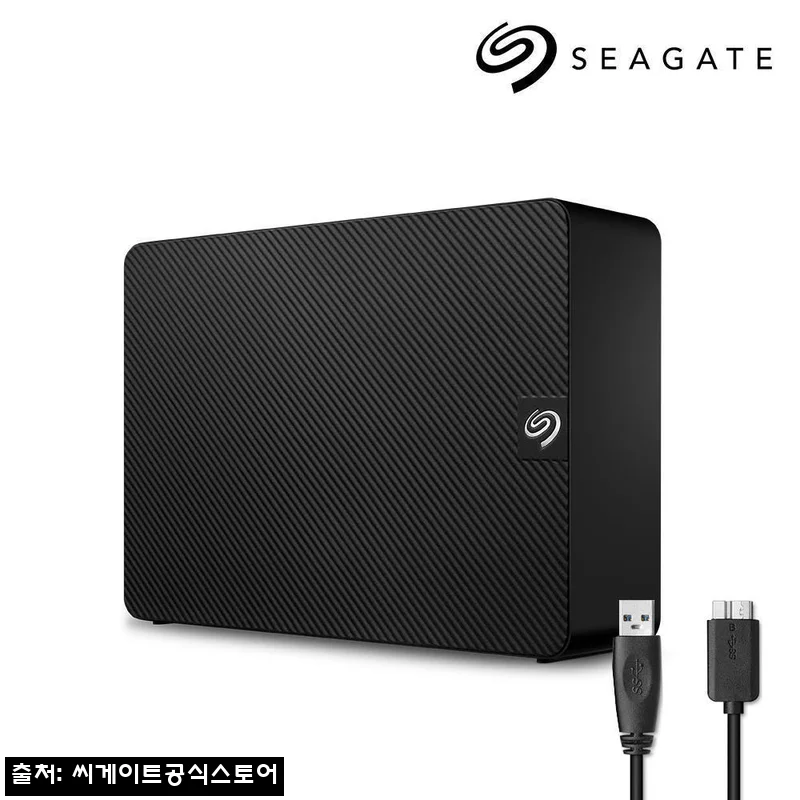 씨게이트 외장하드 Expansion Desktop 24TB 블랙, 대용량 저장공간 찾는다면 체크할 이슈템