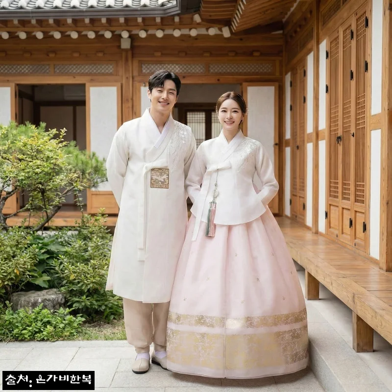 은가비한복 [반하다] 신랑신부 한복대여, 결혼식 2부·웨딩촬영용으로 눈여겨볼 만한 이유